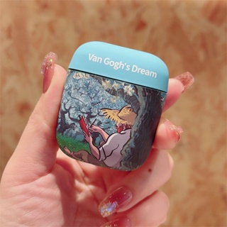 เคสหูฟังซิลิโคน แบบนิ่ม กันกระแทก ลาย Van Goghs Dream สําหรับ AirPods 1 2 3 Pro Pro 2 1 2 3 Pro