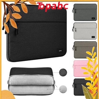 TOP 11-15.6 inch Bag Dual Zipper Pouch Universal Large Capacity Laptop