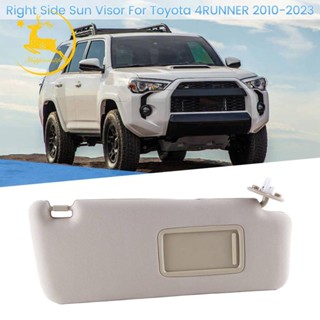 ที่บังแดดรถยนต์ พร้อมกระจก สีเบจ สําหรับ Toyota 4RUNNER 2010-2023 74320-35A91-B1