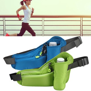 Zhongcheng Tec Running Belt Hydration Waist Pack กระเป๋าคาดเอวสะท้อนแสงกันน้ำมัลติฟังก์ชั่นสำหรับกีฬากลางแจ้ง