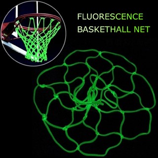 Glow In The Dark Fluorescence Light Up Basketball Net Luminous Hoop Outdoor