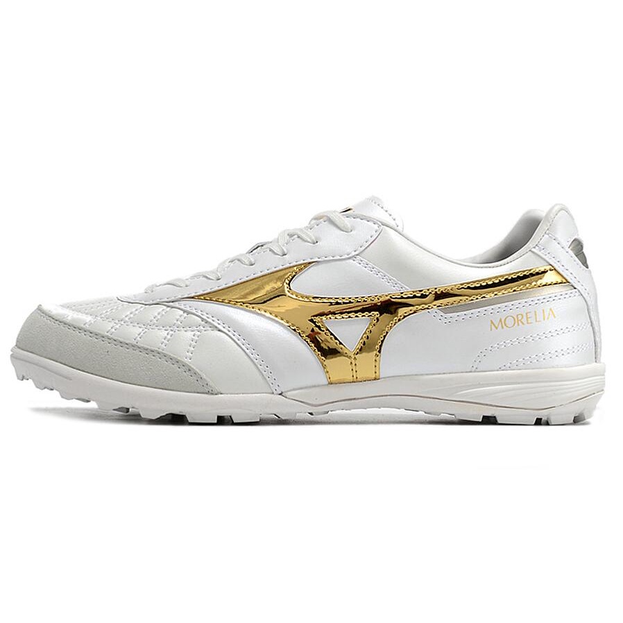 MIZUNO รองเท้าฟุตซอลฟุตบอล MORELIA SALA JAPAN TF White Mens Eu Size 39-45 ใหม่ พร้อมกล่อง