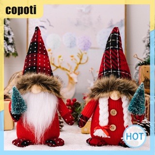 Copoti รูปปั้นต้นคริสต์มาส คนแคระน่ารัก สําหรับตกแต่งบ้าน