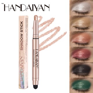 Handaiyan Lazy Pearlescent Eyeshadow Pen Eyeshadow Stick Waterproof Lying Silkworm Brightening Highlighter Pen nuuo