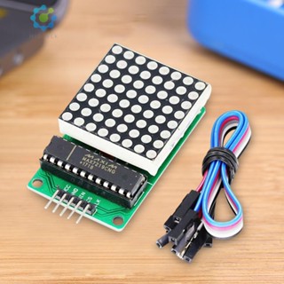 Max7219 MCU โมดูลควบคุมจอแสดงผล LED 5V 8x8 Dot Matrix [Hidduck.th]