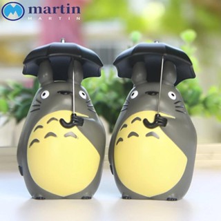 Martin ตุ๊กตาฟิกเกอร์ รูปการ์ตูน Totoro พร้อมร่ม สําหรับตกแต่งงานปาร์ตี้