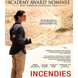 Bluray บลูเรย์ Incendies (2010) ย้อนรอยอดีตไม่มีวันลืม (เสียง French DTS | ซับ Eng/ไทย) Bluray บลูเรย์