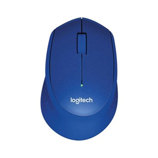 เมาส์ไร้สาย น้ำเงิน Logitech M331