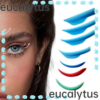 Eucalytus1 แผ่นซิลิโคน สําหรับดัดขนตา