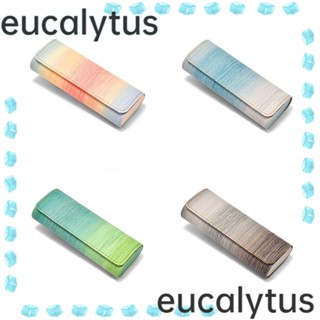 Eucalytus1 แว่นตา แบบพกพา ป้องกันแรงกดดัน เรียบง่าย อุปกรณ์เสริม