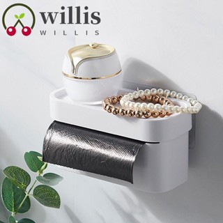 Willis ที่ใส่ถุงขยะพลาสติก กันฝุ่น แบบติดผนัง สีขาว เรียบง่าย สําหรับห้องน้ํา