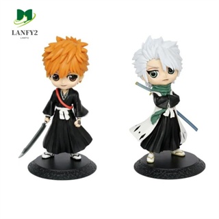 Alanfy โมเดลฟิกเกอร์ PVC อนิเมะ Bleach Action Figure Big Eyes Q Postket Ichigo Kurozaki Kawaii ขนาด 15 ซม. ของเล่นสําหรับเด็ก