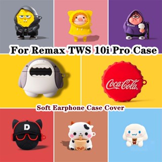 【ส่วนลด】เคสหูฟัง แบบนิ่ม ลายการ์ตูน กันตก สําหรับ Remax TWS 10i Pro Remax TWS 10i Pro NO.1