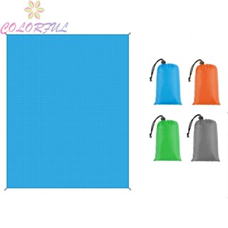 【COLORFUL】Beach Picnic Mat 150x200cm Anti-wrinkle Camping Mat Comfortable Lightweight