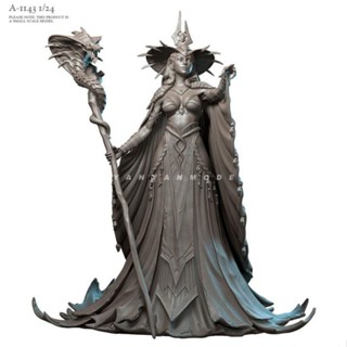 9.9 เหนื่อยมากโมเดลฟิกเกอร์ทหารเรซิ่น 1/24 Archmage สีขาว A-1143 PZGJ