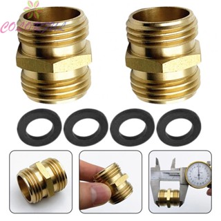 【COLORFUL】Hose Adapter 2pcs 2x 3/4 Inch Accessories Convenient To Install Garden