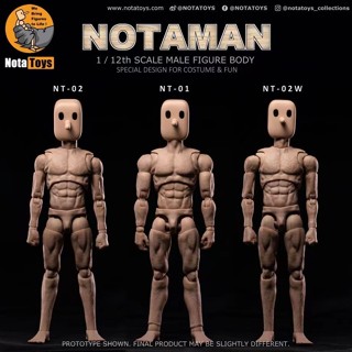 9.9 เหนื่อยมากโมเดลฟิกเกอร์ Notaman 20 ซม. 1/12 KJLZ