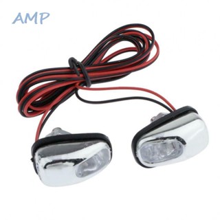 ⚡NEW 8⚡Car Light ABS Accessories Decoration Waterproof Windshield Spray Nozzle