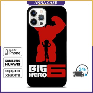 เคสโทรศัพท์มือถือ ลาย Big Hero สําหรับ iPhone 14 Pro Max 13 Pro Max Samsung Galaxy Note10+ S21Ultra