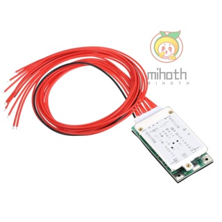 บอร์ดแบตเตอรี่ลิเธียมไอออน 10S 15A 36V 37V BMS PCB PCM พร้อมฟังก์ชั่นสมดุล สําหรับจักรยานไฟฟ้า