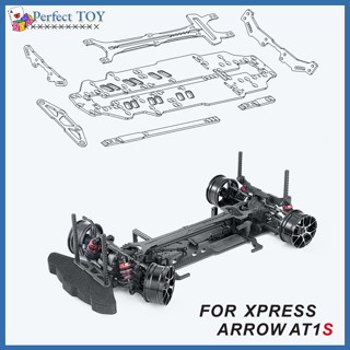 Pst โครงรถบังคับ คาร์บอนไฟเบอร์ สําหรับอัพเกรดรถบังคับ Xpress Arrow At1s 1:10