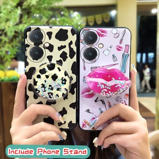 Fashion Design Back Cover Phone Case For VIVO Y27 4G Durable glisten Dirt-resistant Anti-knock Soft Case Cute drift sand