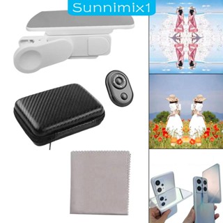 [Sunnimix1] คลิปสะท้อนแสง พร้อมรีโมตคอนโทรลบลูทูธ ทนทาน สําหรับโทรศัพท์มือถือ