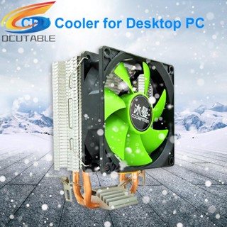 [Qcutable.th] Snowman MX2 พัดลมระบายความร้อน CPU 2 ท่อความร้อน 3-Pin PWM