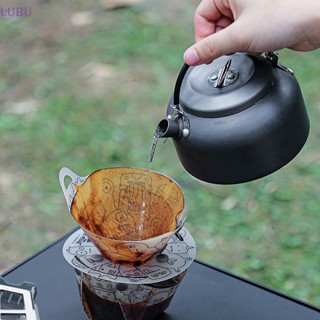 Lubu ใหม่ หัวฉีดกาแฟดริป สเตนเลส แบบพกพา 1 ชิ้น