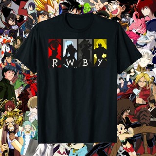 เสื้อยืด พิมพ์ลายเงา Rwby สไตล์คลาสสิก