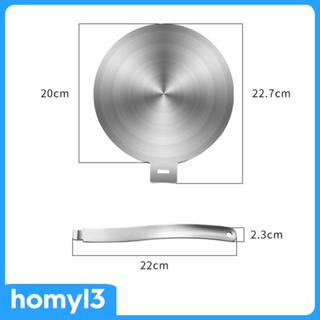 [Homyl3] อะแดปเตอร์แปลงเตาแม่เหล็กไฟฟ้า สเตนเลส สําหรับห้องครัว