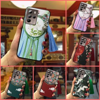 Shockproof Silicone Phone Case For HTC U23 Pro/U23 bell Waterproof protective TPU Back Cover Durable Chinese Style Anti-knock