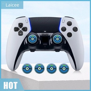 [Laicee.th] ฝาครอบปุ่มกดนิ้วหัวแม่มือ แบบอนาล็อก อุปกรณ์เสริม สําหรับ PS5 Xbox One Switch Pro 4 ชิ้น