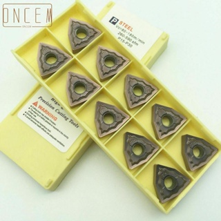 【ONCEMOREAGAIN】Reliable supply of WNMG080408HA LF6018 turning inserts for stainless steel 10pcs