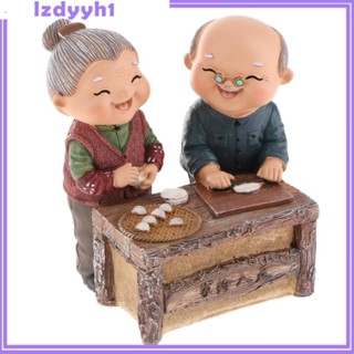 [JoyDIY] เครื่องประดับคู่รัก ชายชรา คุณยาย ตกแต่งบ้าน 01 ฟุต 01 ฟุต