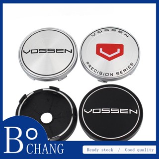 Bc สติกเกอร์โลโก้ VOSSEN เส้นผ่าศูนย์กลางด้านใน 55 มม. 60 มม. สําหรับติดดุมล้อรถยนต์ VOSSEN 4 ชิ้น