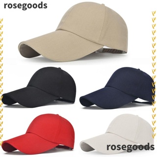 Rosegoods1 หมวกเบสบอลลําลอง เหมาะกับฤดูใบไม้ผลิ ฤดูร้อน