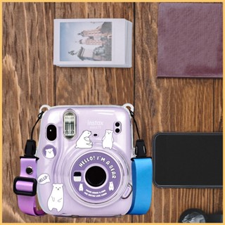 เคสคริสตัลใส พร้อมสายคล้อง สําหรับ Instant Mini11