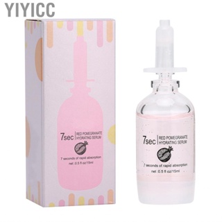 Yiyicc Face Serum  Red Pomegranate Ingredient Lasting Moisturizing Effect Mild Comfortable  Facial for Home Beauty Care