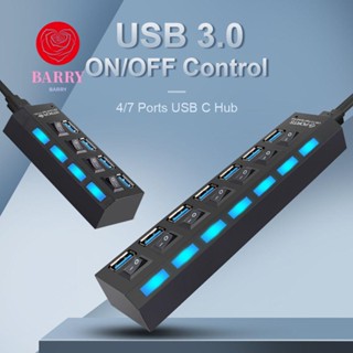 Barry ฮับแยก USB 2.0 4 พอร์ต ความเร็วสูง