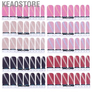 Keaostore Decals  Strip Eco‑friendly Fashionable with 14pcs for Salons Artists