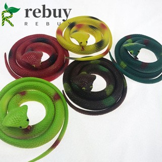 Rebuy ของเล่นงู งู ตลก ของเล่นแกล้ง ตกแต่งปาร์ตี้ ของเล่นเด็ก ฮาโลวีน สวน พร็อพ งู ของเล่น โมเดล