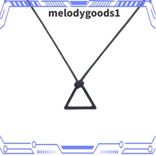 Melodygoods1 จี้แหวนโลหะ ทรงสามเหลี่ยม พร็อพคอสเพลย์ เครื่องประดับ สําหรับผู้หญิง