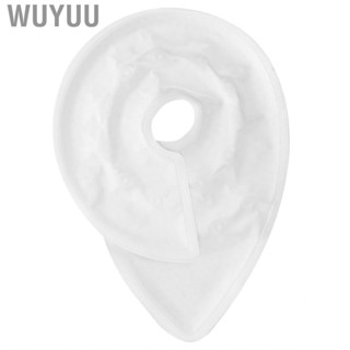 Wuyuu PVC Breast Ice Pack Pads  Hot Cold Compress Gel Bead Pad For