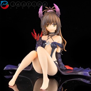 Jestine Yuki Mikan ตุ๊กตาฟิกเกอร์ PVC สําหรับตกแต่งภายในรถยนต์