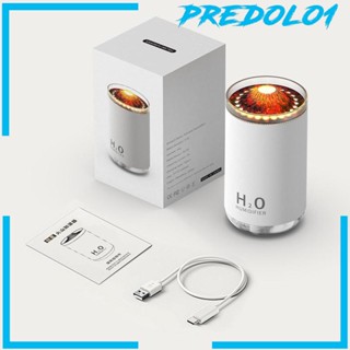 [Predolo1] เครื่องทําความชื้นน้ํามันหอมระเหย โคมไฟจําลอง 250 มล. สําหรับห้องนอน บ้าน