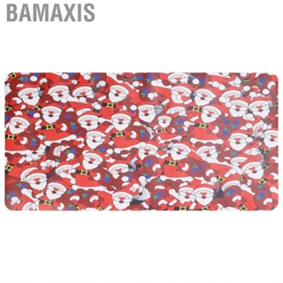 Bamaxis Gaming Mouse Mat Pad Large Extended Santa Claus Pattern Mousepad For PC