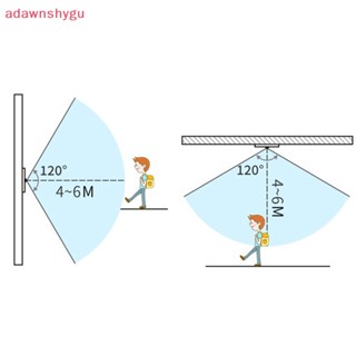 Adagu AC85-265V ซ็อกเก็ตหลอดไฟ LED อินฟราเรด เซนเซอร์ตรวจจับ PIR อัตโนมัติ IR E27 TH