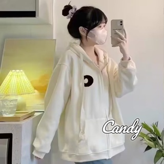 Candy Kids  เสื้อผ้าผู้ญิง แขนยาว เสื้อฮู้ด คลุมหญิง สไตล์เกาหลี แฟชั่น  Comfortable สไตล์เกาหลี ins สบาย A98J27F 36Z230909