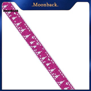 &lt;moonback&gt; ม้วนเทปสติกเกอร์ PVC พกพาง่าย สําหรับติดตกแต่งสมุดโน้ต 1 ม้วน